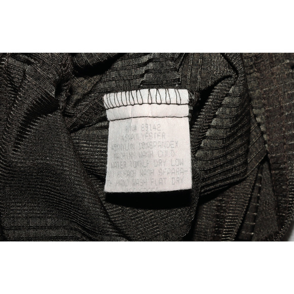 Positano Men's Short Sleeve Button‎ Front Textured Brown Shirt Size Large - Picture 6 of 6